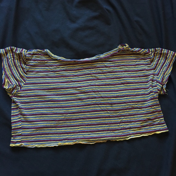 Ardene extra crop colourful tee - Picture 2 of 2